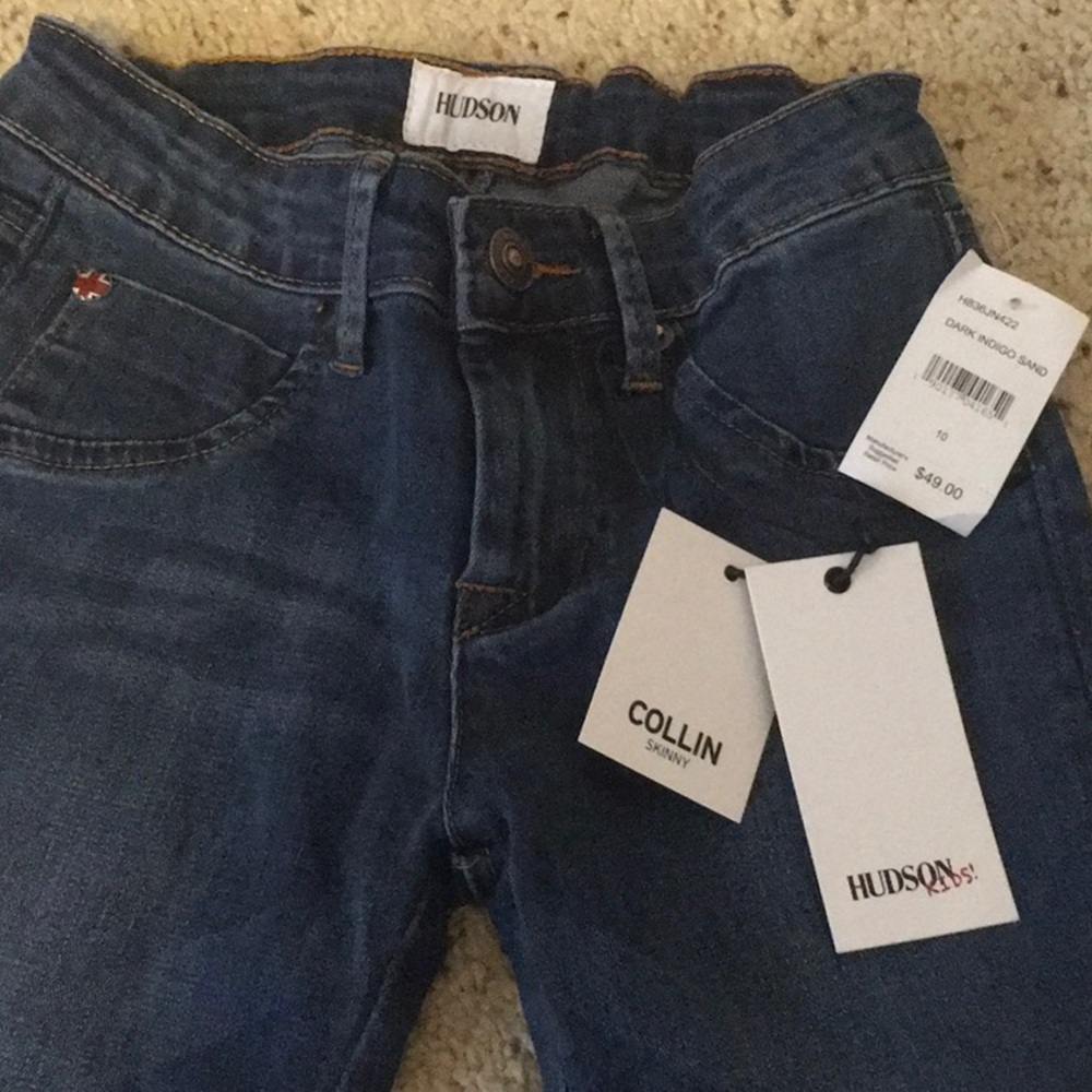 NWT Girls Hudson jeans. Size 10